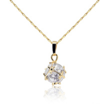 Zircon Ball Designs Collier en dames bijoux pour tous les jours